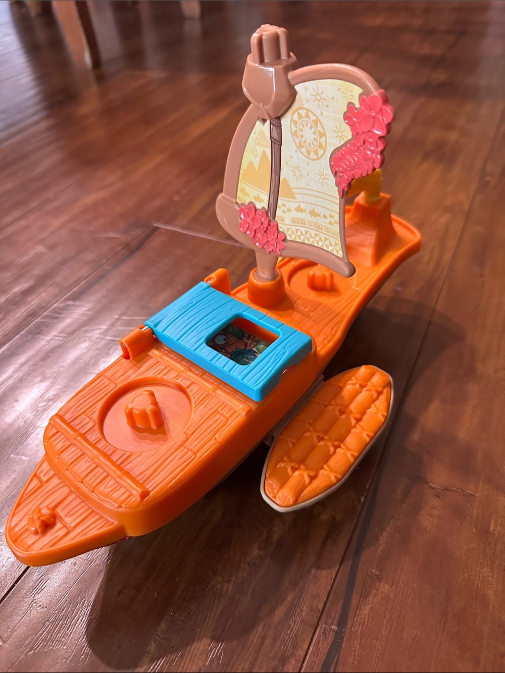 Fisher Price Little People Moana Maui Canoe HNR27 Boat